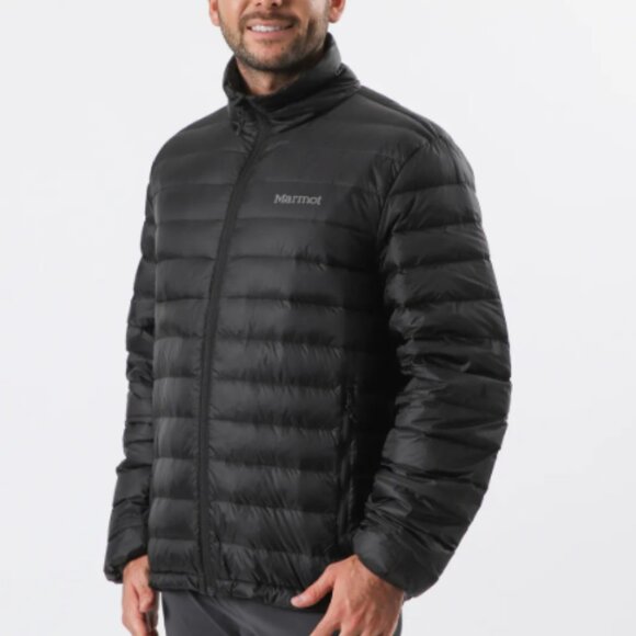 Marmot 700 Fill Men's Black Puffer Down Jacket, XL - Picture 1 of 12